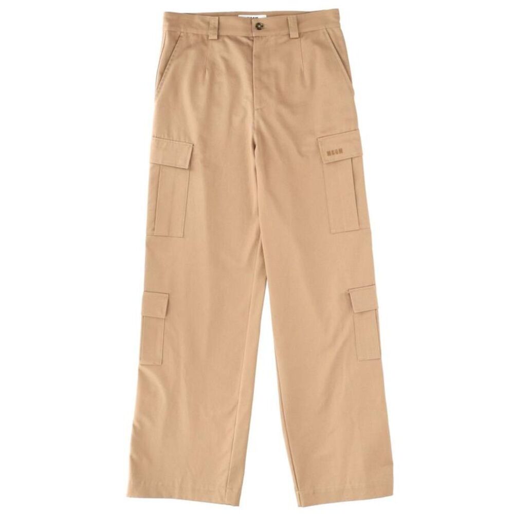 MSGM Men's Cargo Pants Men Beige